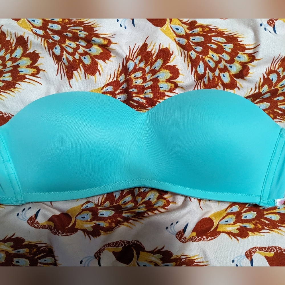 Victoria's Secret PINK Bandeau Strapless Bikini Top Size S